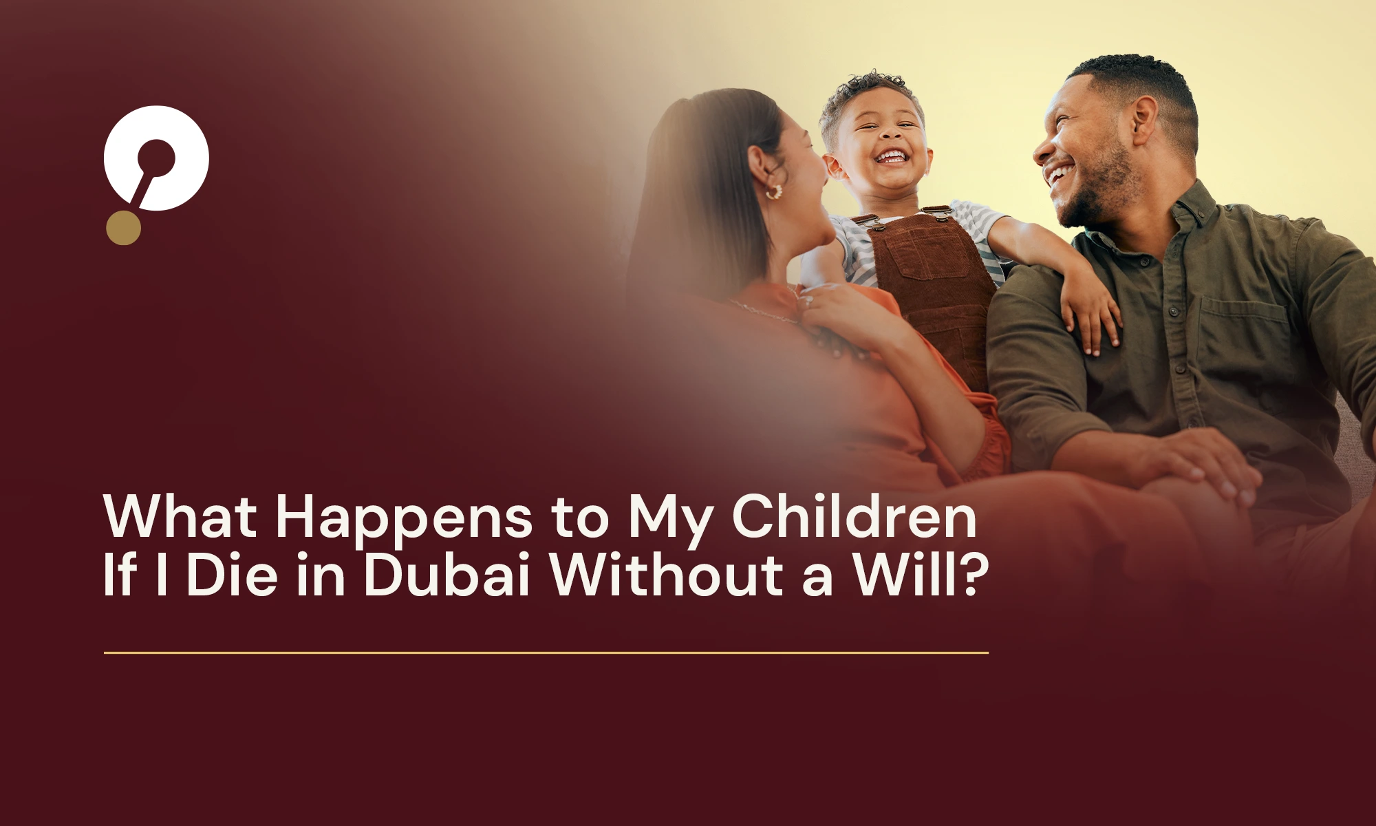 what happens to my children if i die without a will